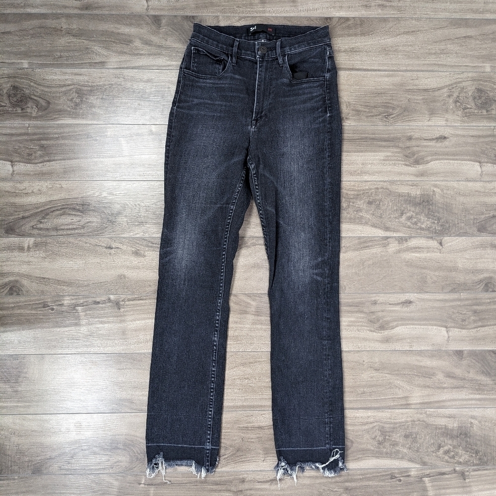 3x1 Shelter Straight Black Jeans Cigarette